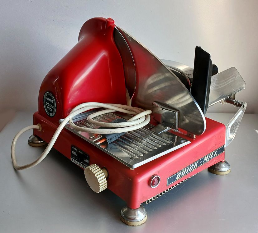 Quick Mill Küchengeräte: Rara affettatrice vintage Quick Mill- funzionante completa – Gebraucht aus Lugano von Maurizio_Collector 1