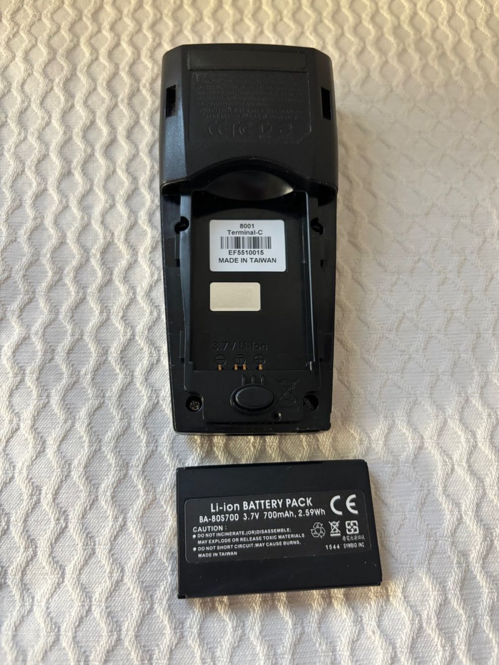 Scanner: Mobiler Barcodescanner Elcode 8001 Terminal - C – Usato da Einigen venduto da Medicom-Pharma 1