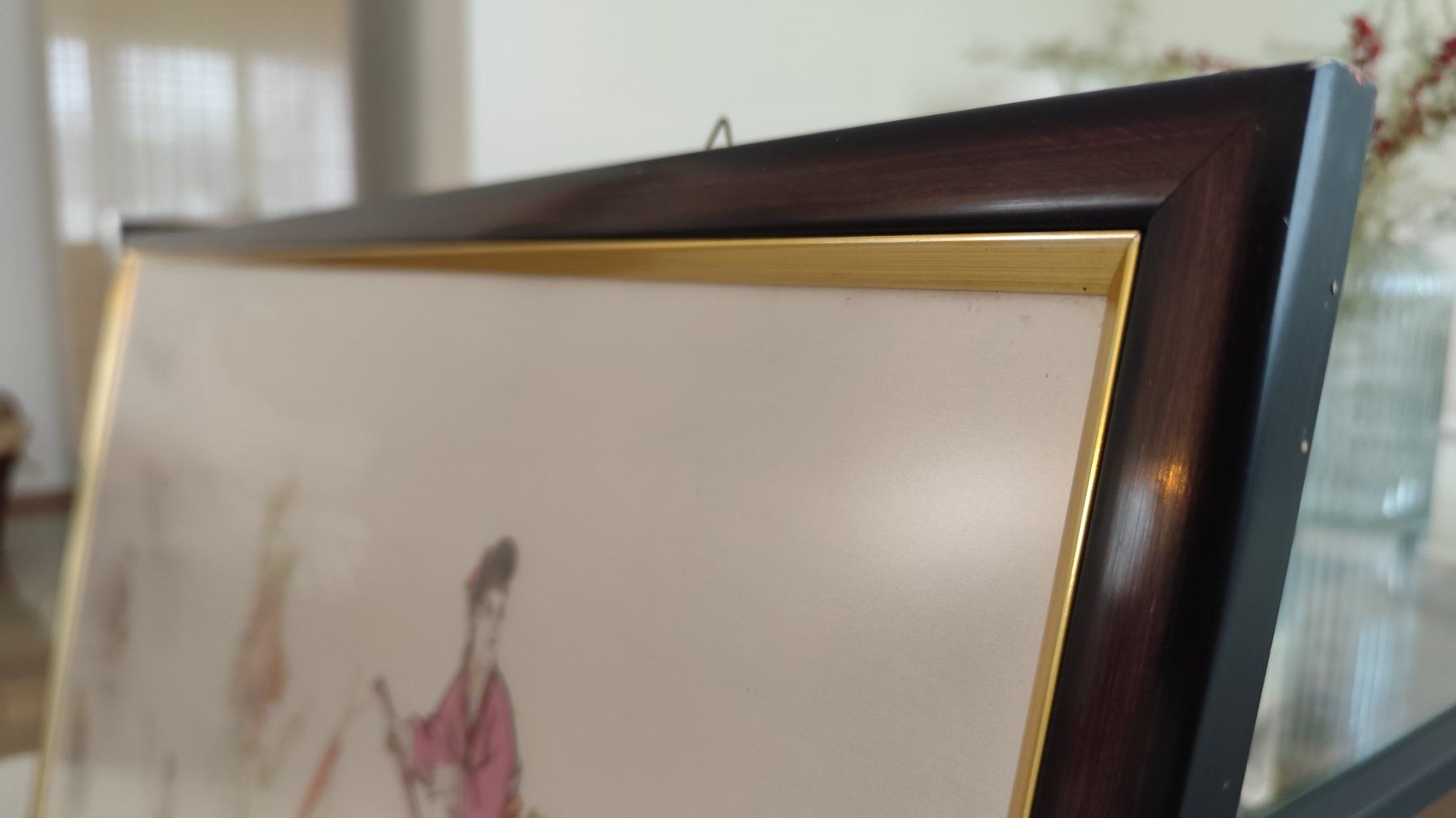 Foto & Immagini: seidengesticktes Wandbild chinesisch – Usato da Ruggell venduto da Martefilm 8