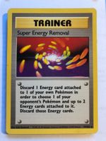 Super Energy Removal (rare) base set - PL - ab 1.-