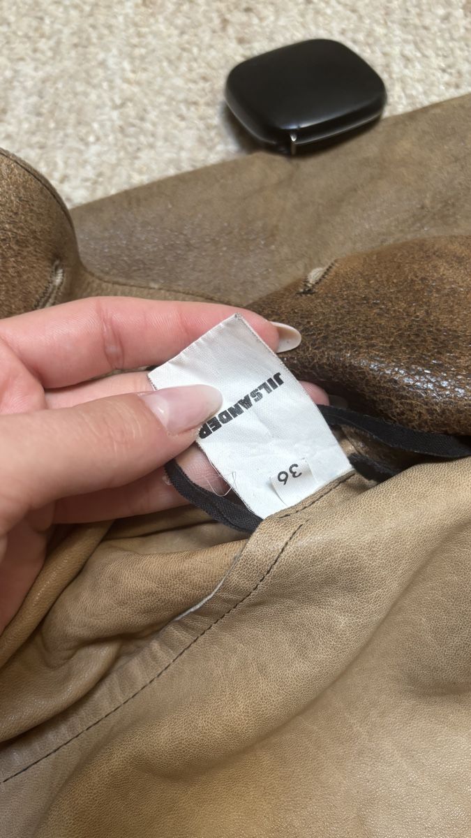 Jil Sander Giacche: Vintage Jil Sander Jacke/Blazer Wildleder – Usato da Bern venduto da kue_db29 5