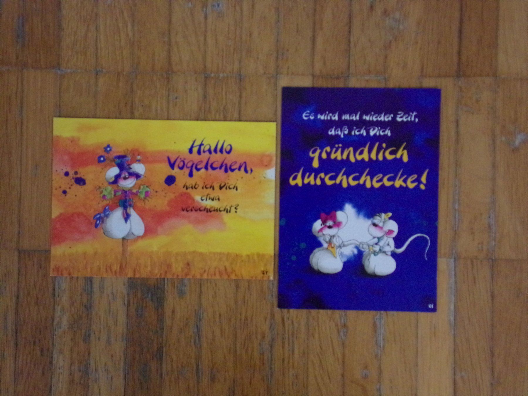 Cartes postales: Diddl Postkarten 2 Stück    Set O2 – D'occasion à Winterthur par Jessi_di