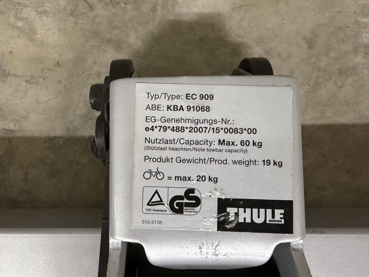 Balken: Thule Velo Heckträger – Gebraucht aus Gonten von marbea02 4