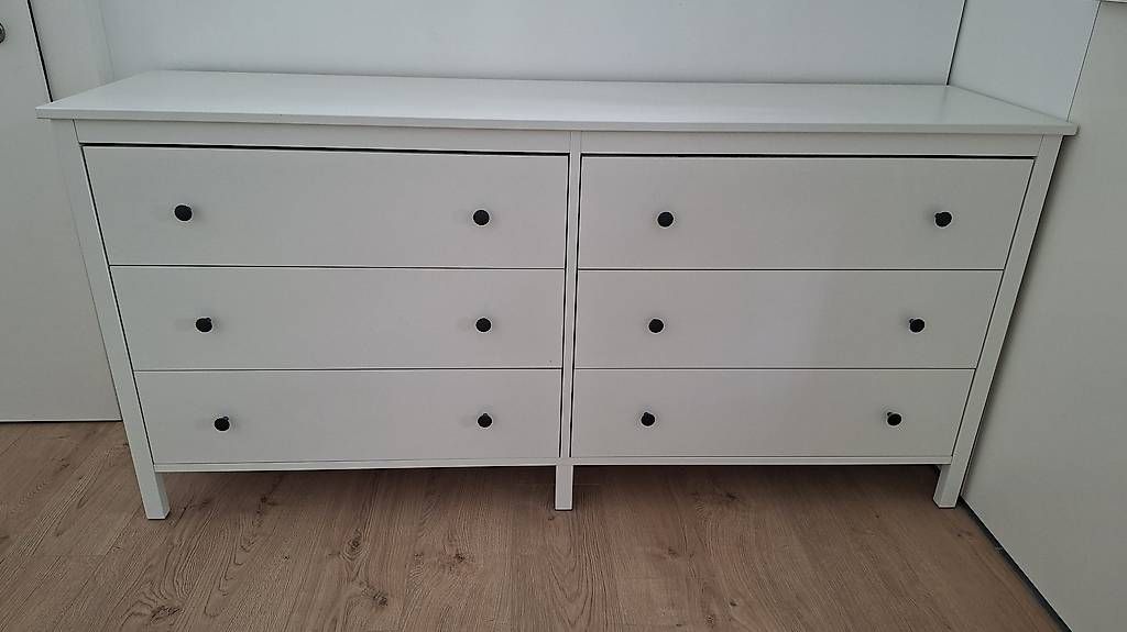 Kommoden: Commode IKEA HEMNES blanche  8 tiroirs  160 cm – Gebraucht aus Lausanne von mca_s5nn 2