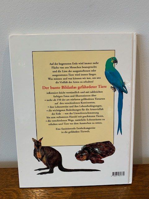 Libri: Bildatlas gefährdeter Tiere, Bilderbuch – Nuovo (secondo la descrizione) da Kloten venduto da carro49 1