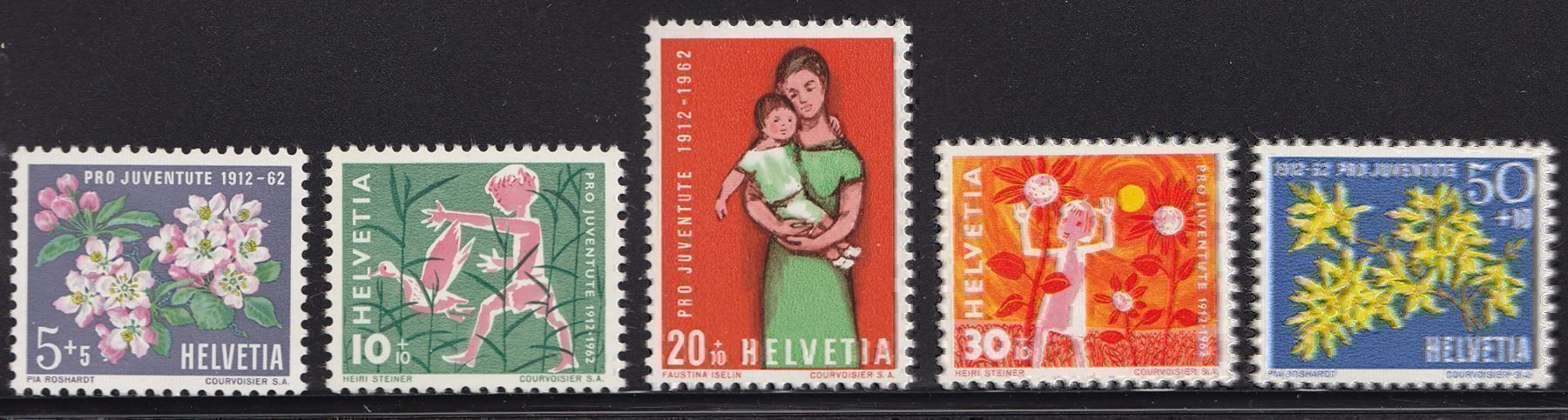 Tutti i francobolli: 1962+1963 Pro Juventute Sätze ** Postfrisch ** – Nuovo (secondo la descrizione) da Adliswil venduto da Aenti