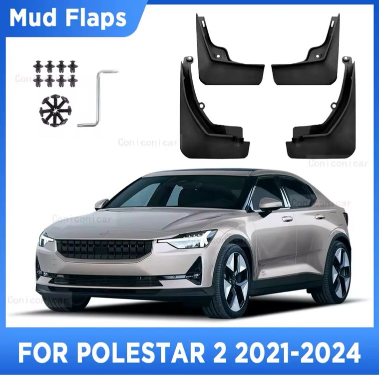 Schmutzfänger Set Für Ford F-150 F250 2015-2024 - 4-tlg. Spritzschutz Kotflügel