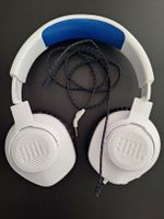 Kopfhoerer weiss blau JBL gebraucht voll funktionsfaehig