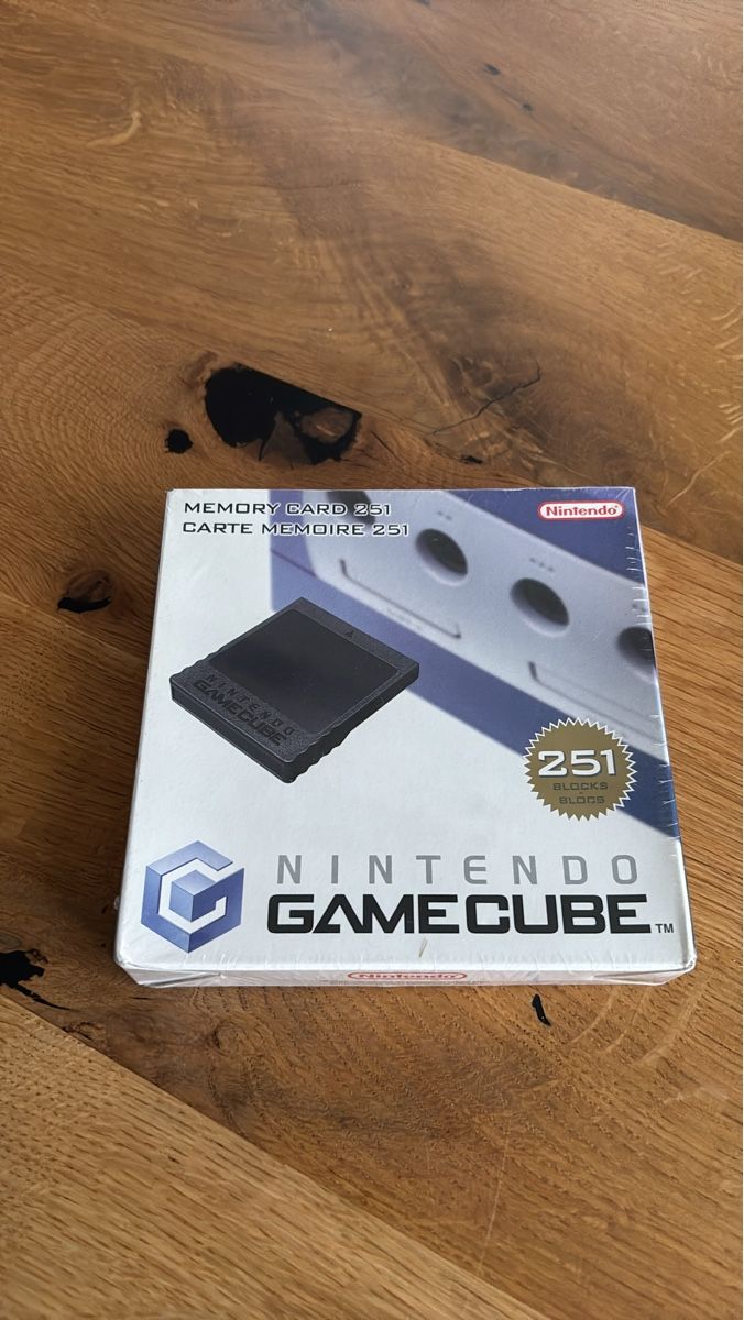 Memory unit & Memory card: GameCube Memory Card 251 Blocks OVP – Nuovo e nell'imballaggio originale da Gretzenbach venduto da apm79