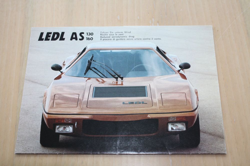 LEDL AS 130/160 Prospekt Sportwagen Rarität 1981 (Gebraucht) in Wikon ...