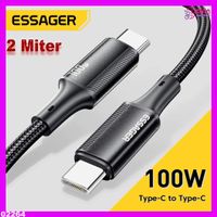Essager PD 100W Typ C auf C Kabel USB Typ-C 5A Schnellladung