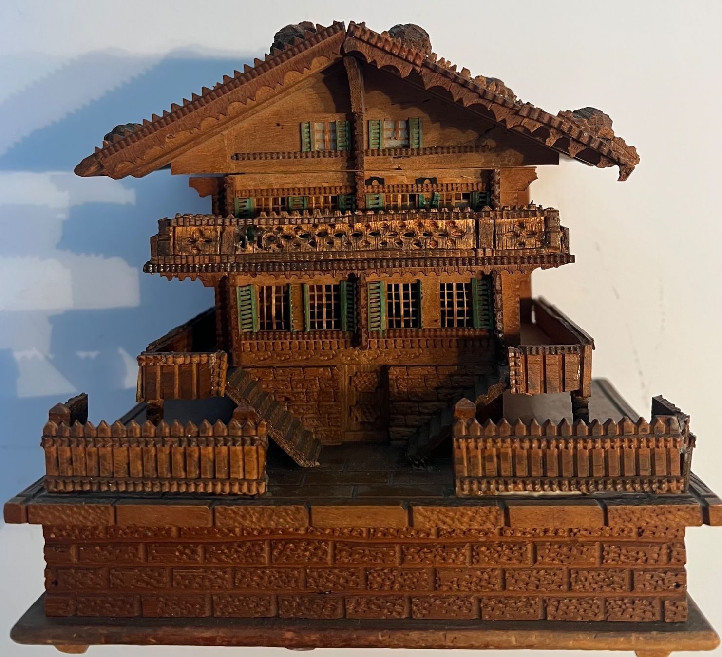 Spieldosen: Antike Schweizer Chalet-Spieluhr Perrin-Chopard Bern ca 1883 – Neu (gemäss Beschreibung) aus Oberhofen Thun'see von SwissTreasure 9