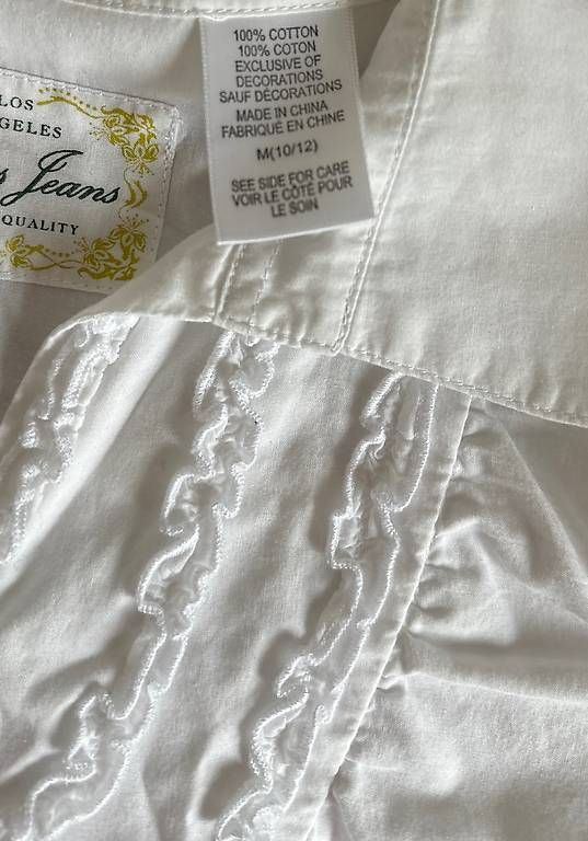 Camicette, T-shirt & Top: Guess Bluse 10-12 Jahre  – Usato da Merlischachen venduto da tsb-2025 4