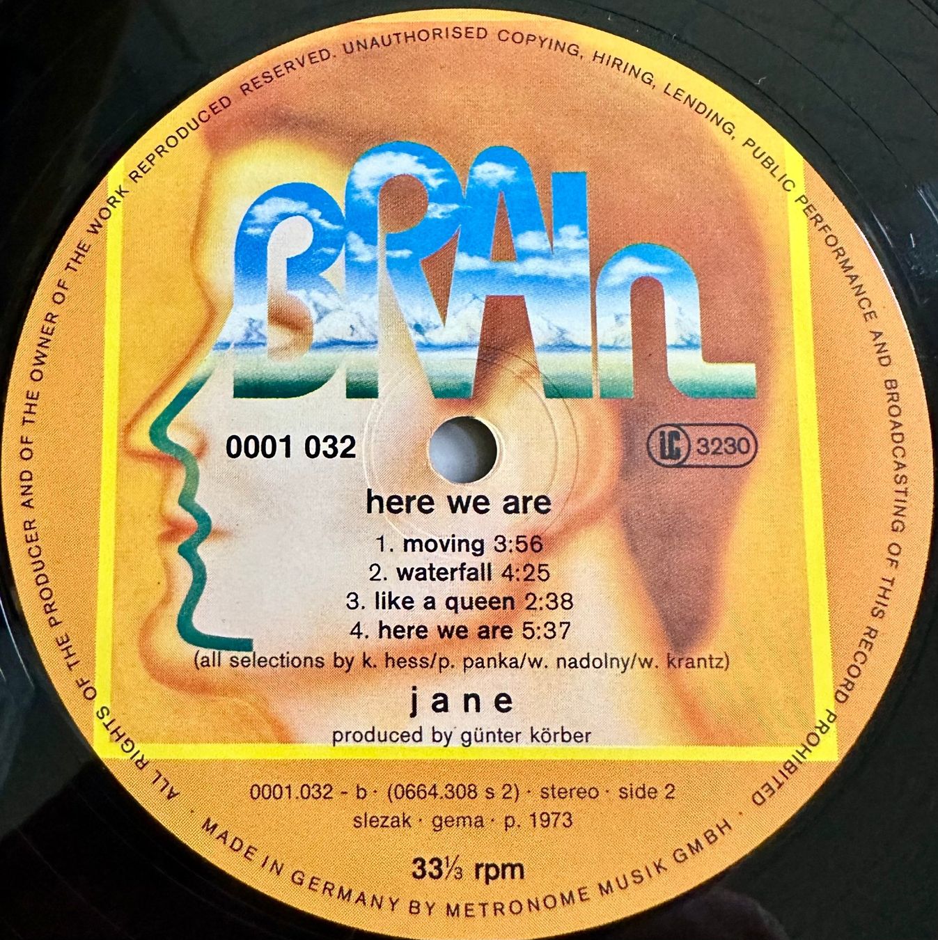 Dischi in vinile: Jane - Here We Are // LP: VG++; Sleeve: VG+ – Usato da Zürich venduto da saltbee 4