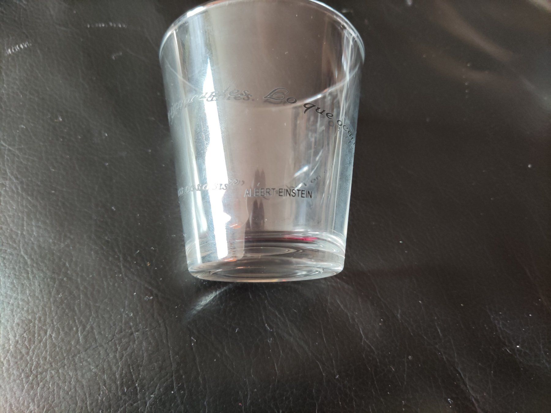 Gläser: Dessert/Snäck oder Wasser Glas mit Spruch 1.5 dl – Gebraucht aus Spreitenbach von lucius2024 5