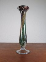 Vintage  Blumenvase Farbige Glasvase 60er 70er Jahre