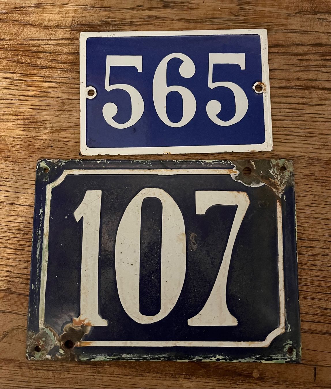 Insegne: Lot de plaques émaillées – Usato da Rue venduto da Stephanie0107 2
