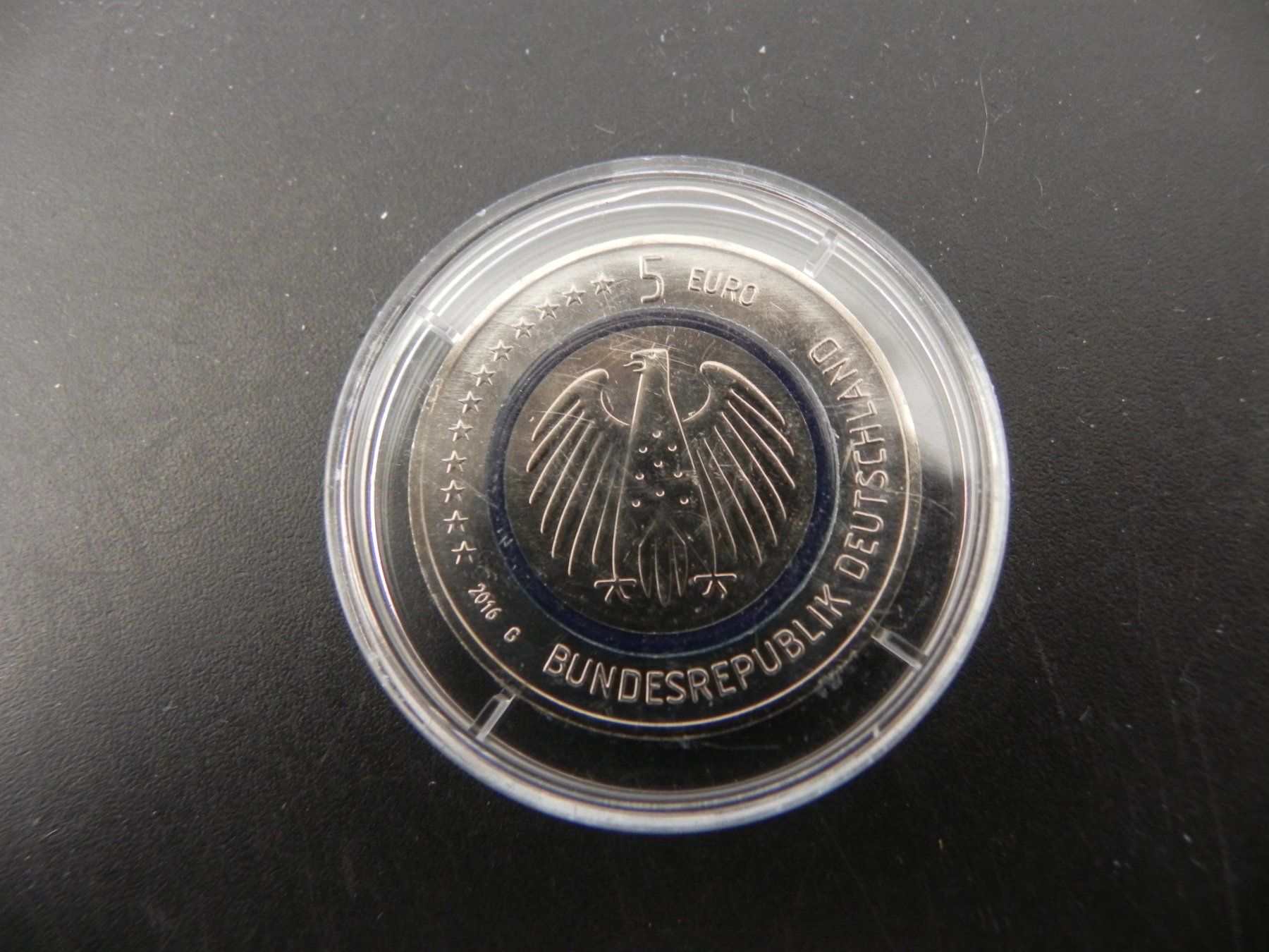 Toutes les monnaies: Deutschland 5 EURO 2016 G Blauer Planet – D'occasion à Biel/Bienne par Gogolozi