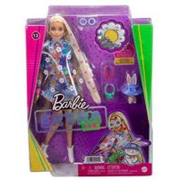 Barbie HDJ45 Barbie Doll And Accessories, Barbie Extra Doll