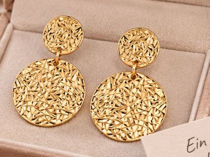 Orecchini pendenti & Orecchini a lobo: Ohrringe vergoldet – Nuovo e nell'imballaggio originale da Hemmental venduto da Aureumgold 3
