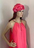 Luftiges Sommer Trägerkleid in Fuchsia  Gr.M