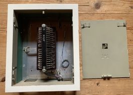 T+T Verteilerkasten aus Festung der CH Armee