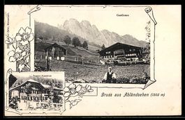 AK Abländschen, Pension Alpenblick, Gastlosen