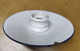 Vintage Emaile-Lampe
