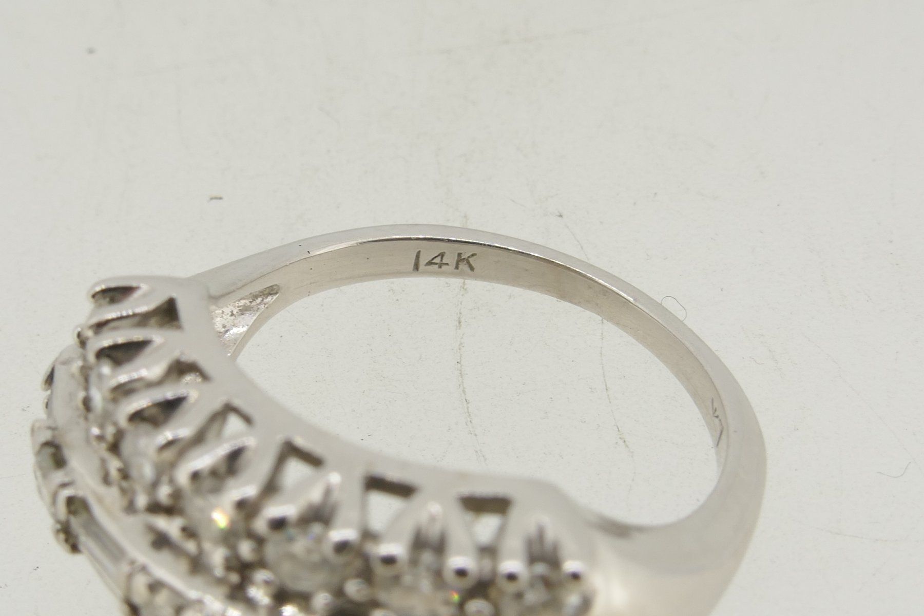 Ringe: edler Brillant Ring 14 Karat 5,6 gr. Ringgröße 52,5 – Gebraucht aus Schaffhausen von swisswatches-andmore 5