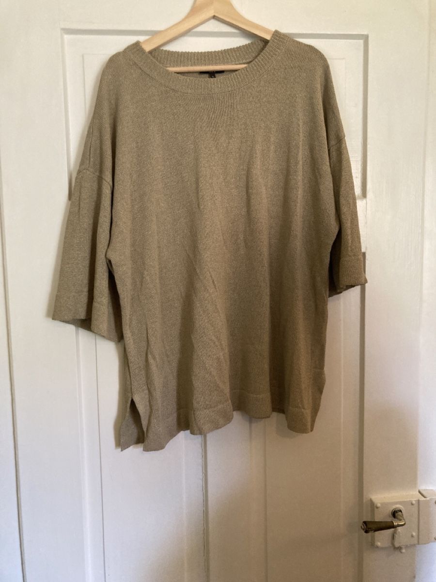 C&A Pullover & Sweatshirts: Luftiger Pullover, nude / beige, Leinengemisch, Gr. XL – Gebraucht aus Luzern von bettygreen 1