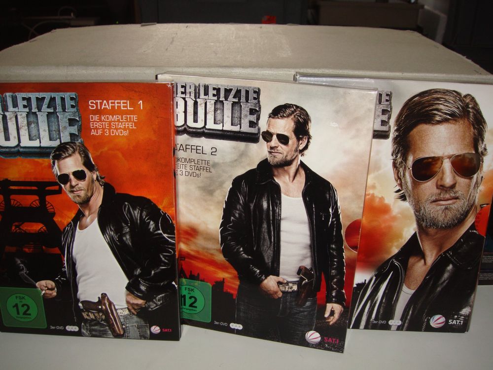Der Letzte Bulle Staffel 1 2 3 9 DVDs In 3 Boxen Gebraucht In 