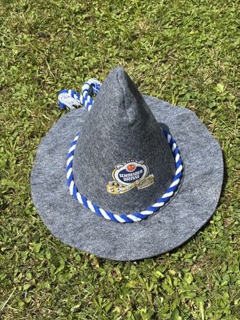 Trachtenhut, Spitzhut „SCHNEIDER WEISSE“ Filzhut mit Kordel