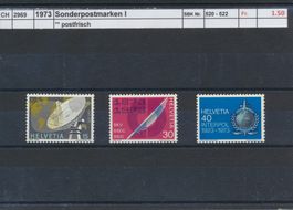 1973 "Sonderpostmarken I", ** postfrisch