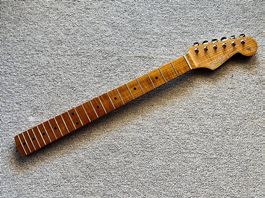Allparts flamed roasted Maple Stratocaster Neck, Fender liz.