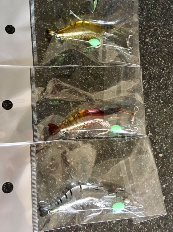 CYCEARTH Weichköder 5 Stück 75mm - Realistische Fischimitate 9,3g - Für Bass Angeln & Raubfisch