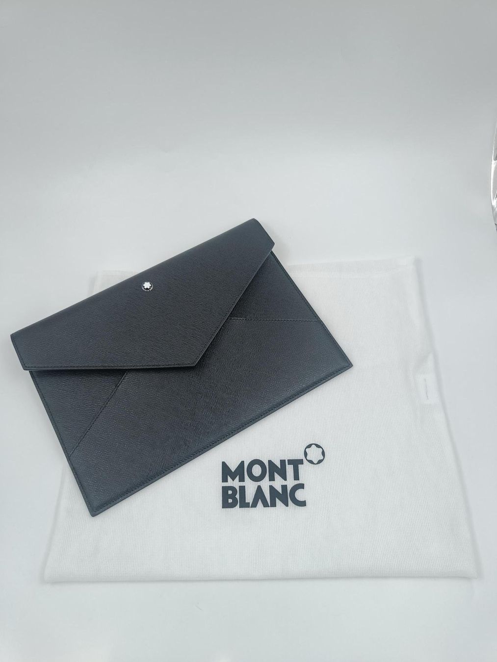 Montblanc Borse: MONTBLANC ENVELOPE TASCHE "SARTORIAL" SCHWARZES LEDER – Nuovo (secondo la descrizione) da Luzern venduto da EdiGem 1