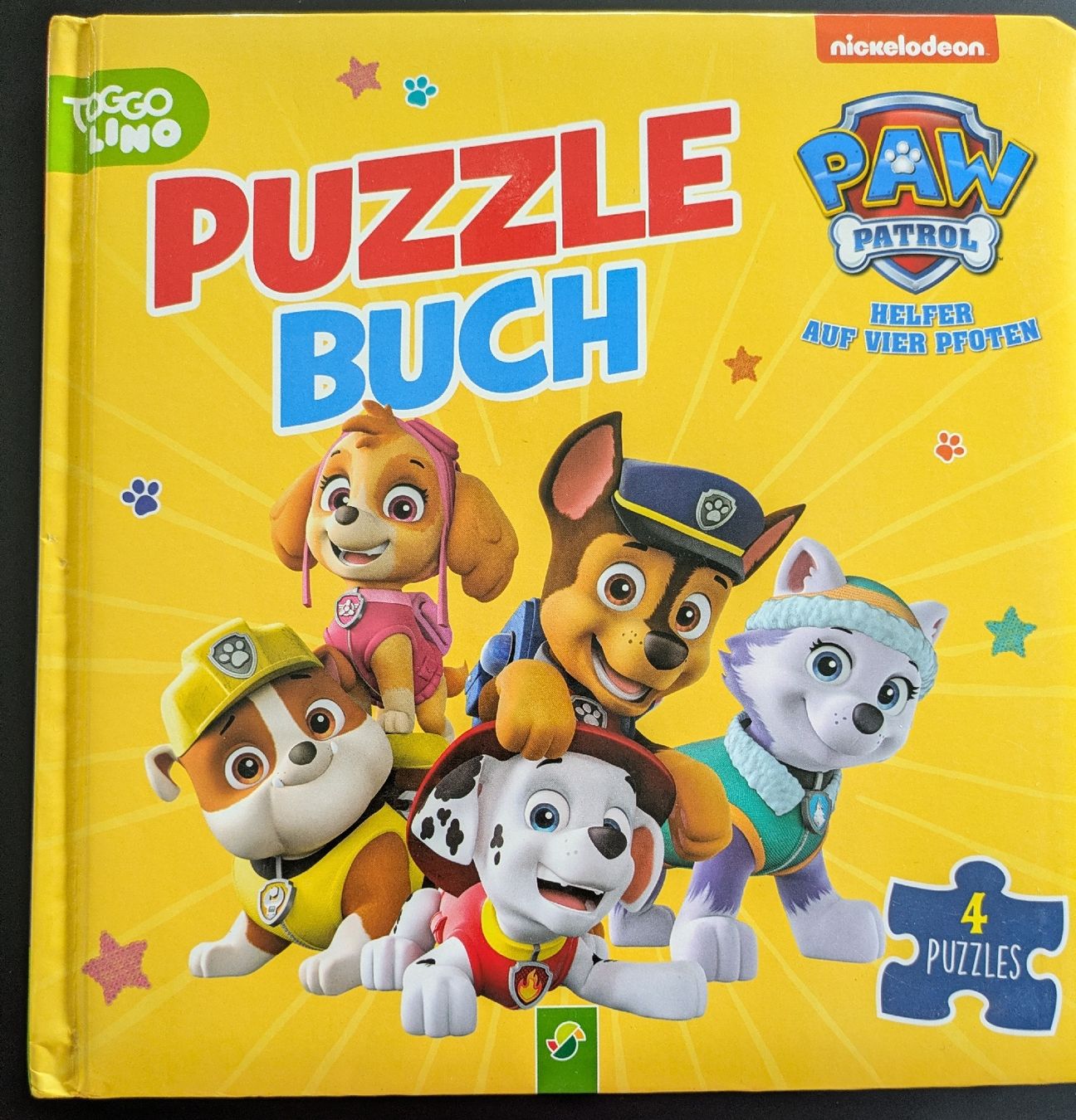 Puzzle: Puzzle Buch Paw Patrol, 4 Puzzles, 3+ – Usato da Kölliken venduto da mic_9n9d