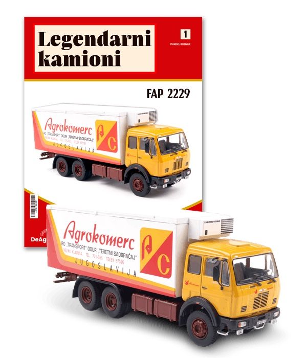 Modellautos: FAP 2229 1:43 – Neu und originalverpackt aus Belp von be3027