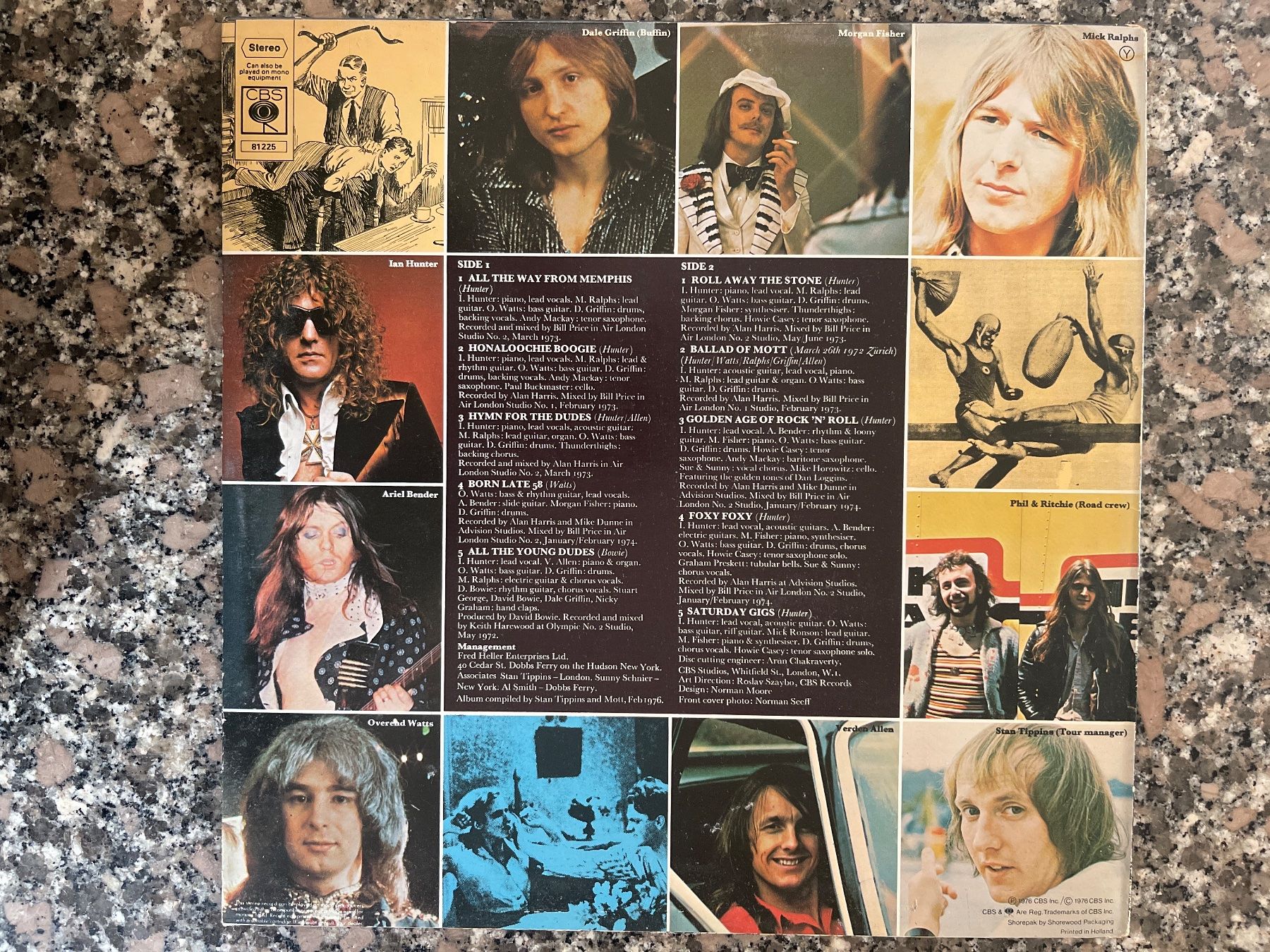 Dischi in vinile: A227/Mott the Hoople-Greatest Hits – Usato da Frutigen venduto da Philippe_jsp 1
