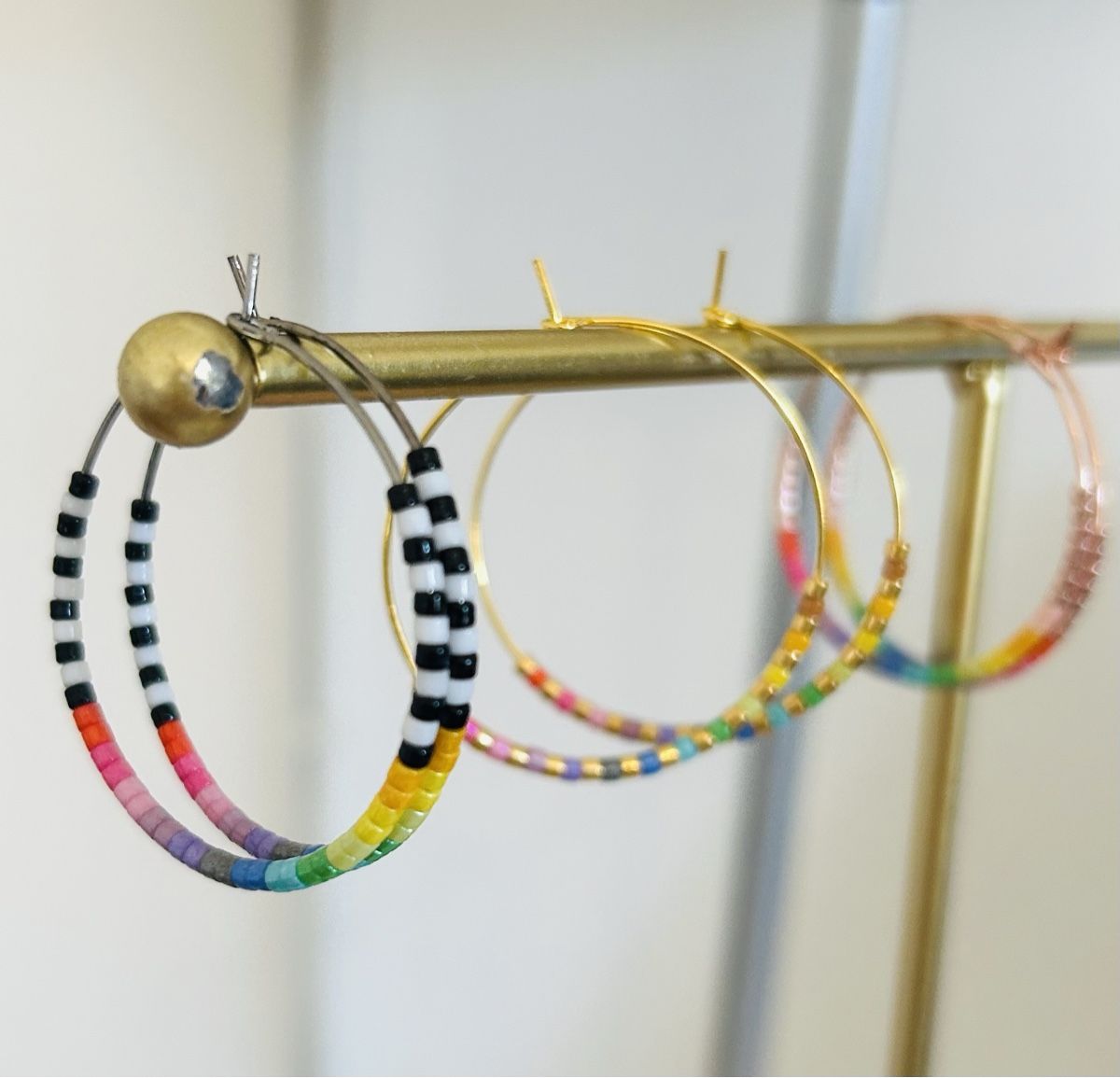 Orecchini pendenti & Orecchini a lobo: Boucles d’oreilles neuves, handmade – Nuovo e nell'imballaggio originale da Carouge GE venduto da Emilynette 1
