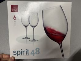 Rona spirit 48 Weingläser Set 6er Neu OVP 