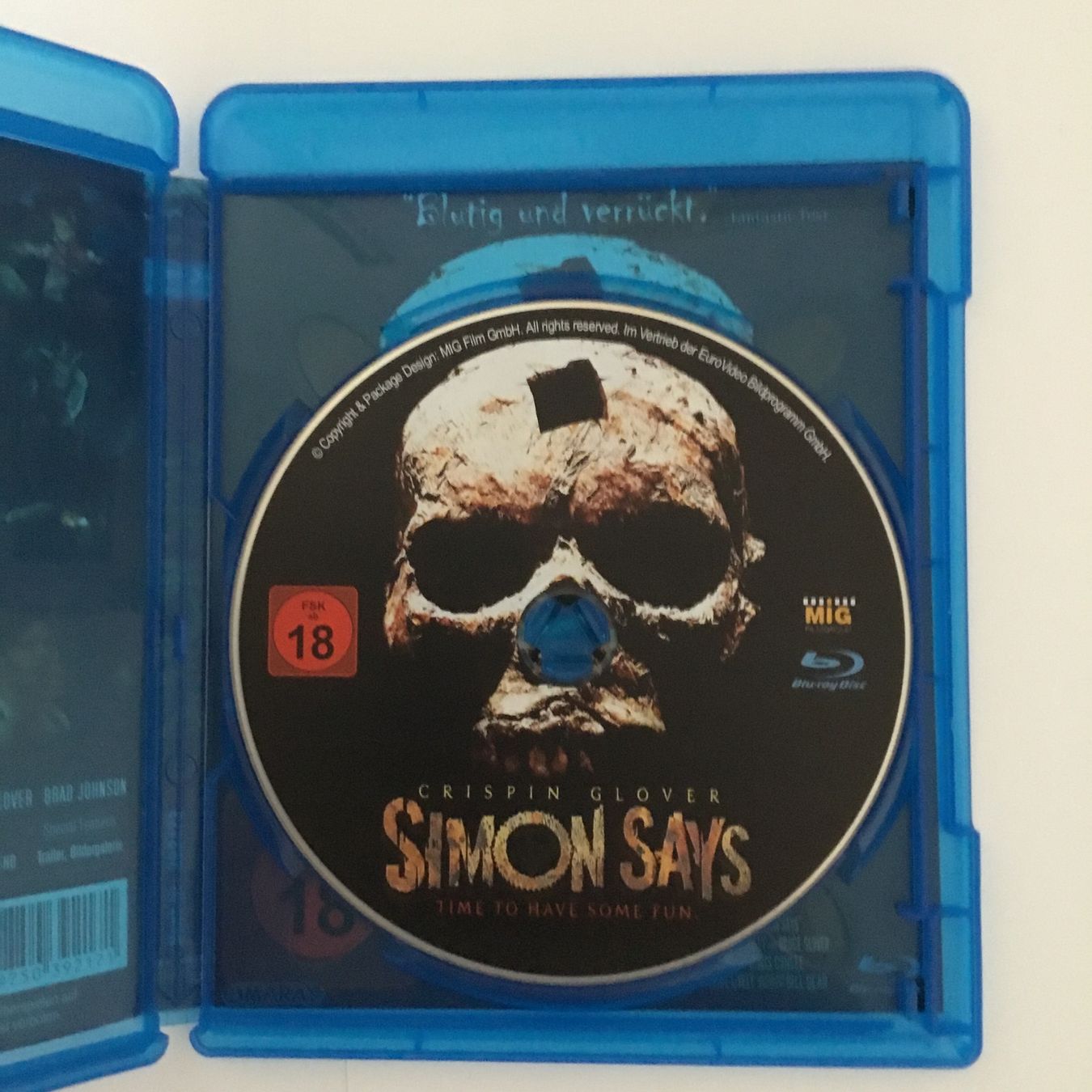 Tutti i DVDs: Simon Says Blu Ray Rarität – Nuovo (secondo la descrizione) da Blauen venduto da sternchen66 1