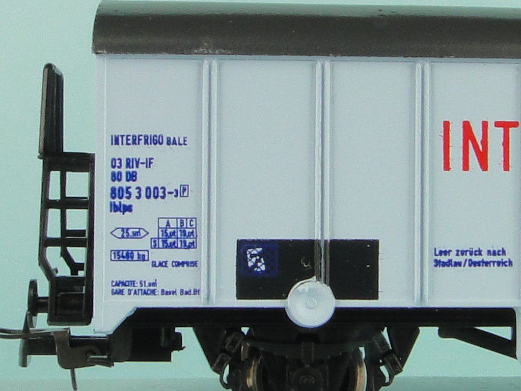 Liliput Modellini di ferrovie: Liliput 221 03 DB Interfrigo – Usato da Bülach venduto da cann11 3