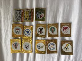 Panini WM 26 verschiedene Team-Wappen
