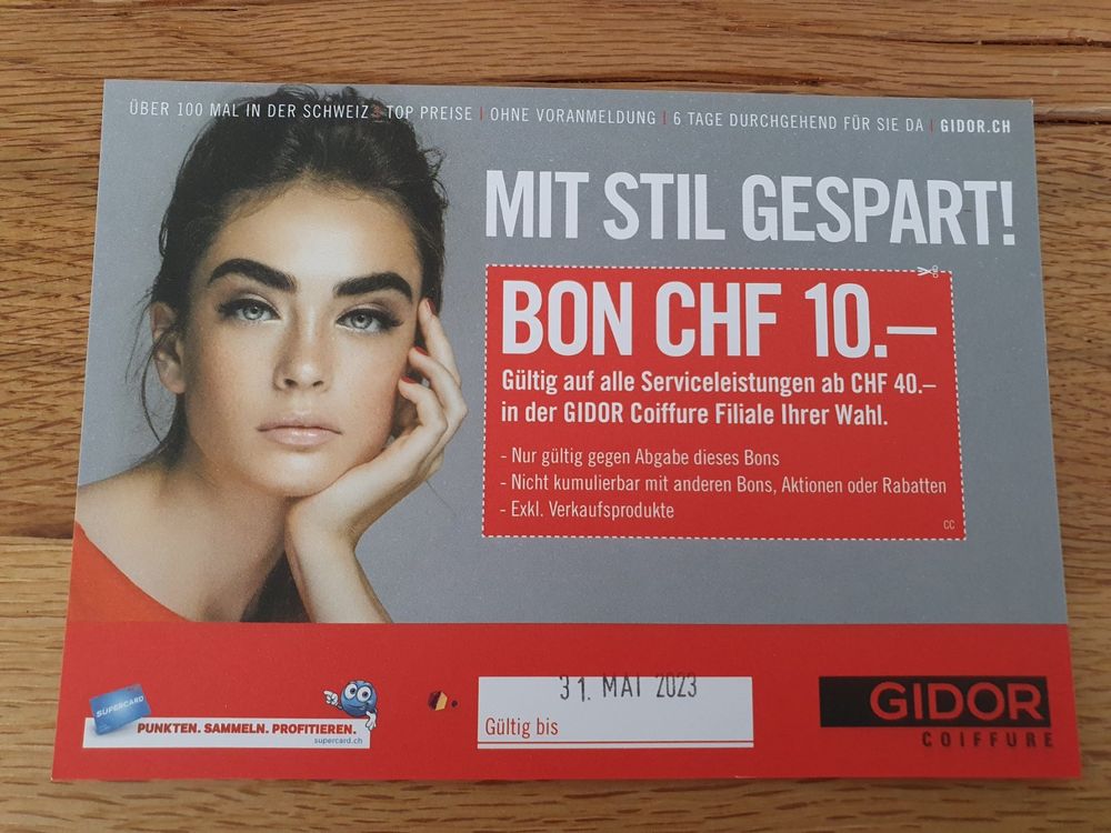 Gidor 10. Gutschein Kaufen auf Ricardo