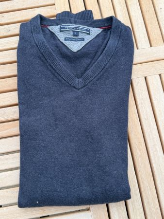 TOMMY HILFIGER Pullover blau