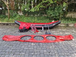 neuwertiges Grabner Outside Kanu mit viel Zubehör