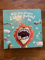 Kinderbuch: Hilf dem Löwen Zähne putzen guter Zustand