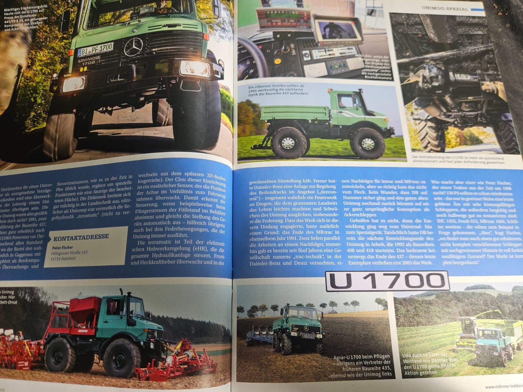 Unimog Trattori: Oldtimer Traktor 2/20 Eicher Fahr Unimog U1700 Someca xx – Usato da Flawil venduto da sr1_f6st 5