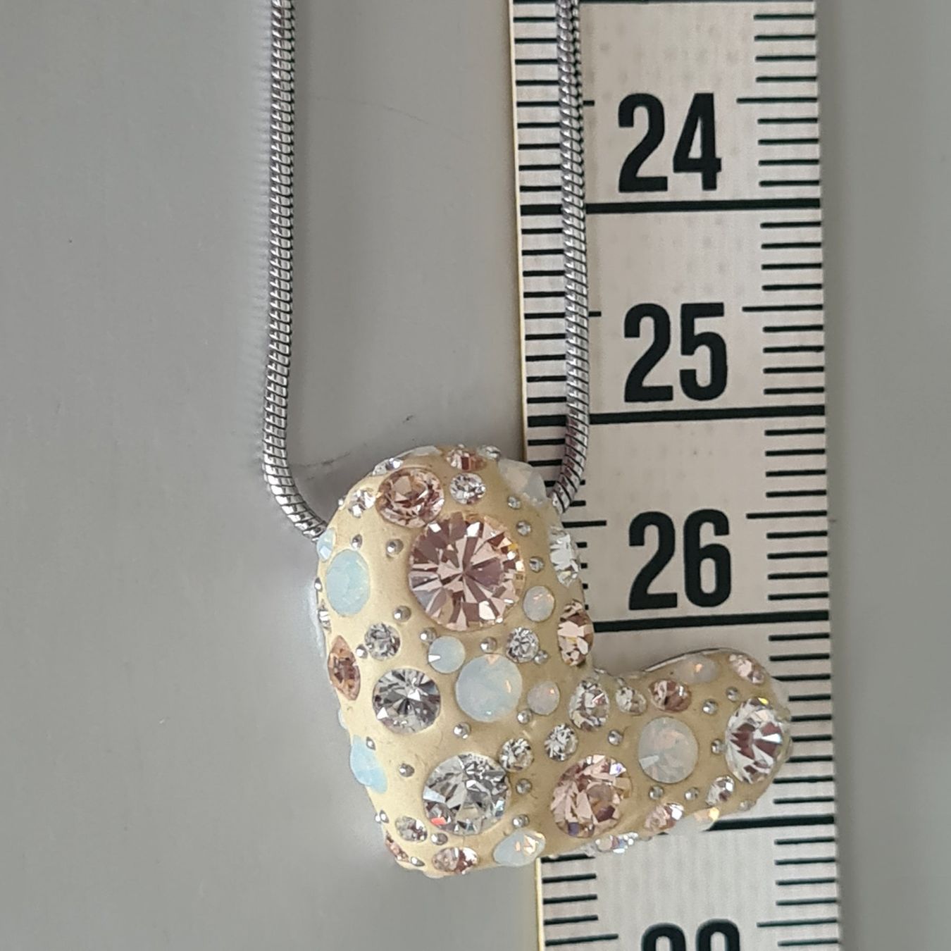 Swarovski Catenine: Halskette mit Herz Swarovski – Usato da Anglikon venduto da wba8008 6